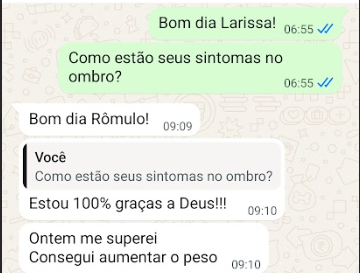 Depoimento Larissa — paciente Dr. Rômulo