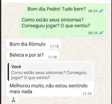 Depoimento Pedro — paciente Dr. Rômulo